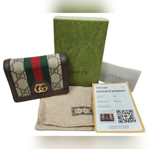 Gucci Ophidia GG Marmont Wallet
